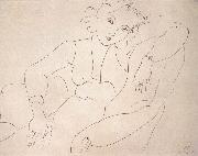 A woman sitting Henri Matisse